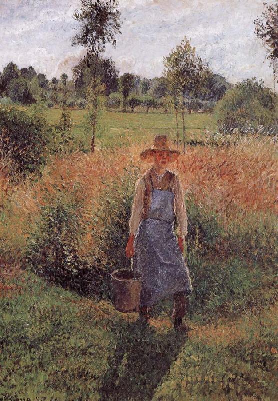 Camille Pissarro gardener Germany oil painting art